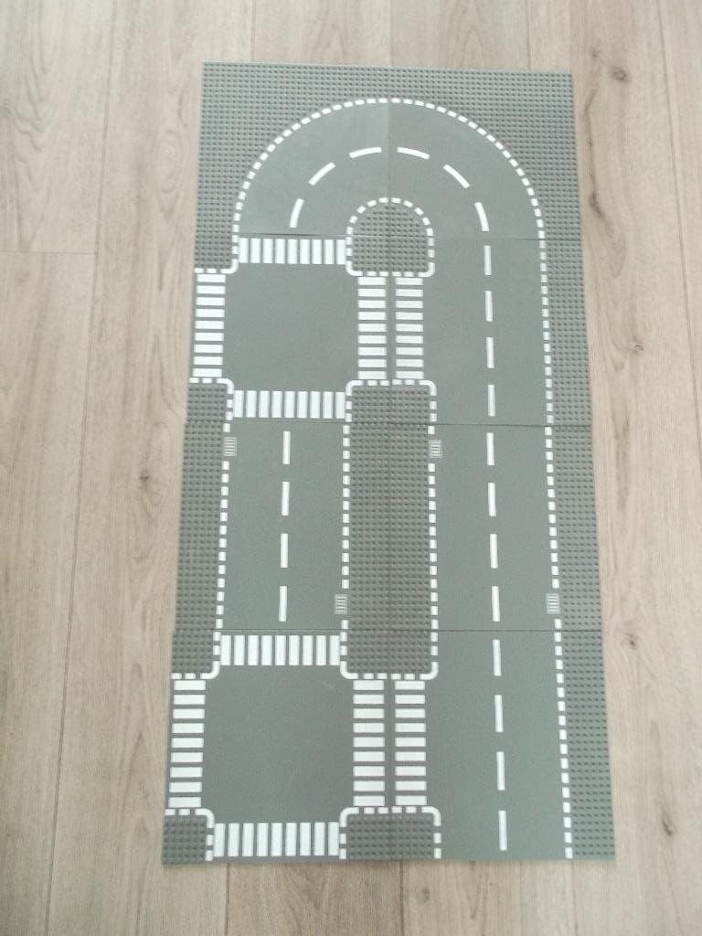 lego 8 wegenplaten, Kinderen en Baby's, Speelgoed | Duplo en Lego, Ophalen of Verzenden, Gebruikt, Grondplaat, Lego