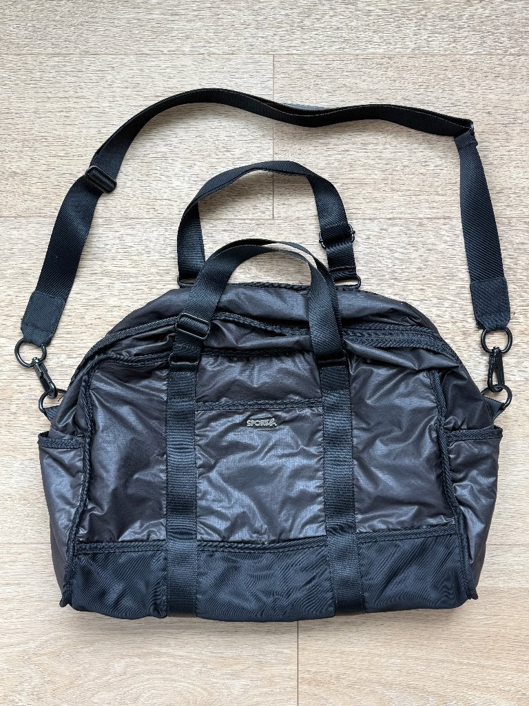 SPORT b. by agnès b. zwarte nylon sport- en weekendtas, Ophalen, Zo goed als nieuw, Unisex volwassen