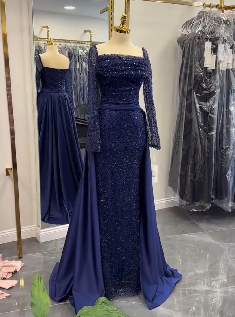Avondjurk galajurk abiye MAAT 42, Kleding | Dames, Galajurk, Blauw, Maat 42/44 (L), Nieuw