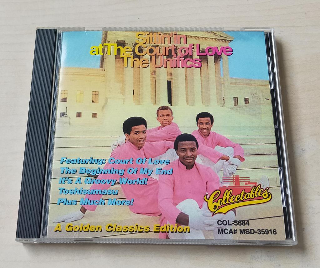 The Unifics - Sittin' In At The Court Of Love CD 1968/1996, Cd's en Dvd's, Ophalen of Verzenden, Zo goed als nieuw