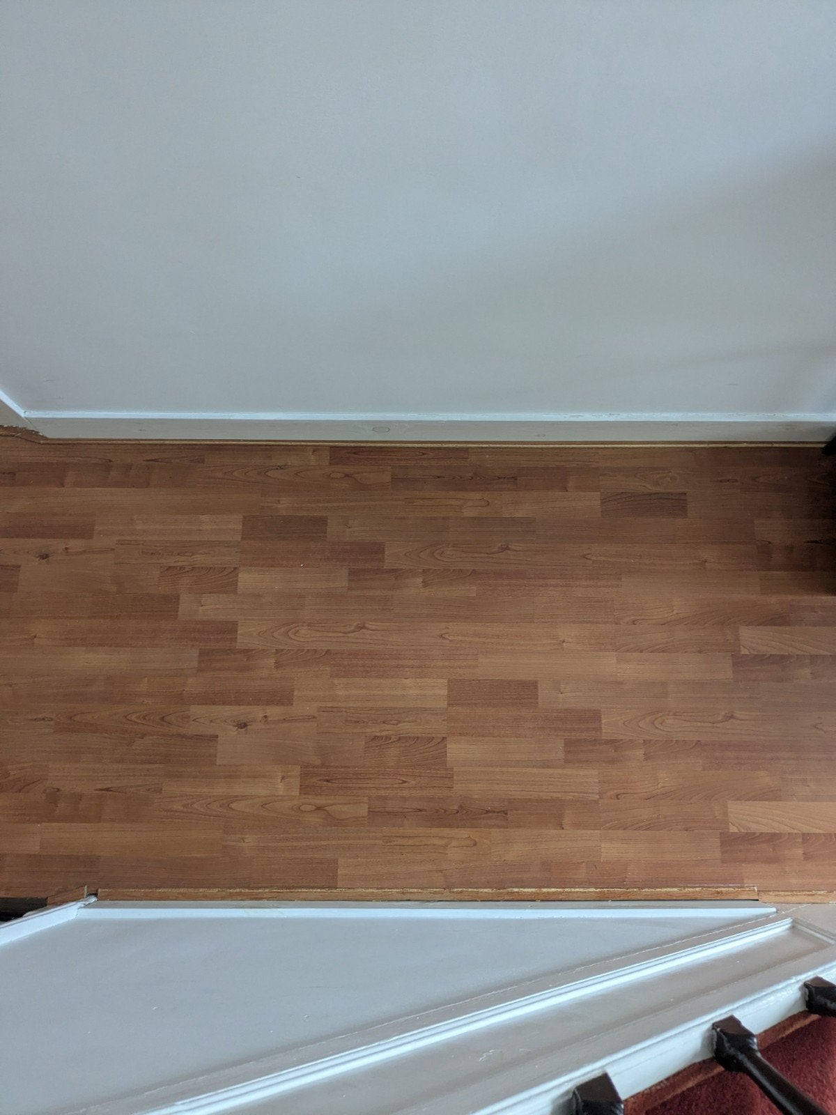 Mooi laminaat vloer - Gebruikt, maar in goede staat, Huis en Inrichting, Gebruikt, Bruin, Ophalen of Verzenden, Houtlook