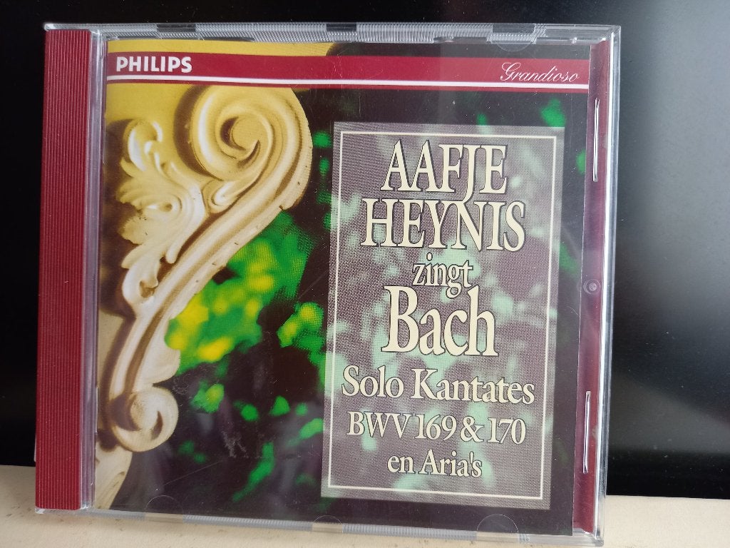 Heynis Aafje  zingt Bach Solo Kantates en Aria's, Ophalen of Verzenden, Modernisme tot heden, Zo goed als nieuw, Overige typen