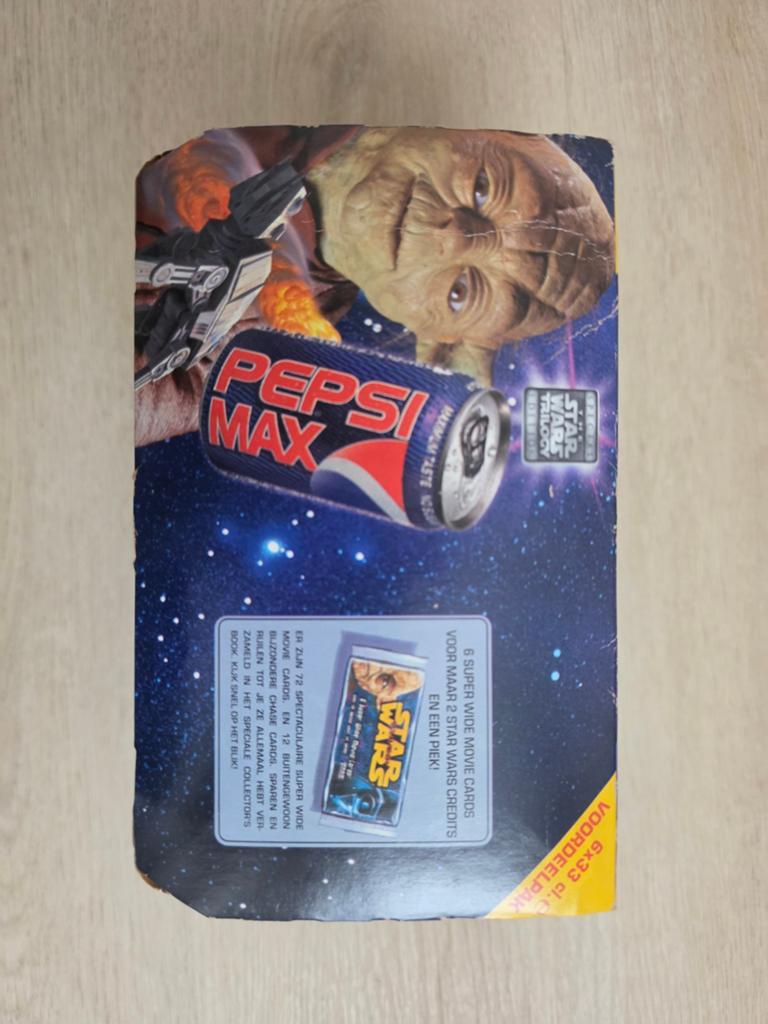 Pepsi Star Wars sixpack lege blikjes - Collectors item, Gebruikt, Info@pepsico.com, Postbus 277, 1400 AG Bussum, PepsiCo