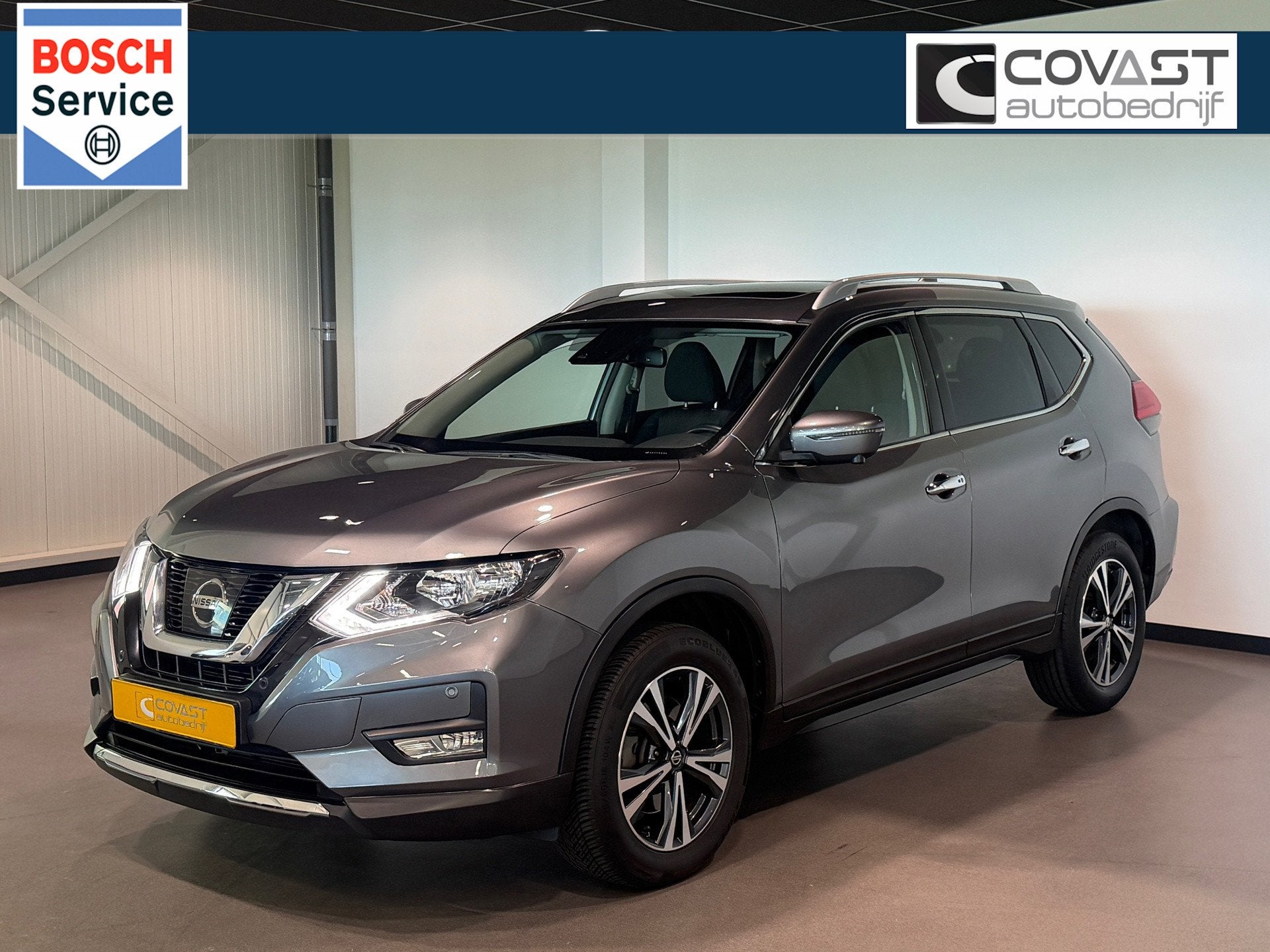 Nissan X-Trail 1.6 DIG-T N-Connecta 7p. 1eEig/Dealer-oh|El.k, Auto's, Voorwielaandrijving, Dealer onderhouden, 4 cilinders, 7 stoelen