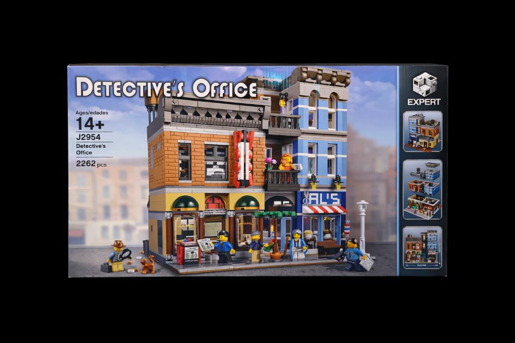 Lepin Detective’s Office – 2262 stukjes – NIEUW in doos, Ophalen of Verzenden, Nieuw