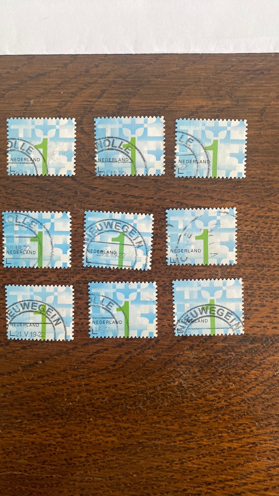 Zakenpostzegels redelijk zeldzaam slit Z. Veiligheids T, Postzegels en Munten, Verzenden, Gestempeld