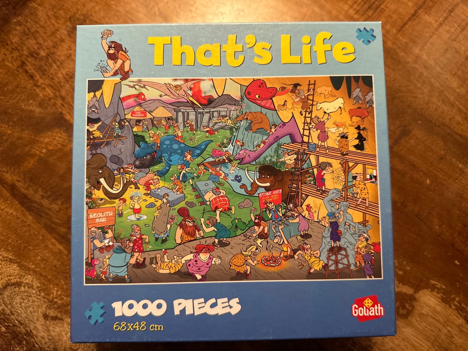 That's Life 1000 Stukjes Puzzel - Goliath, Hobby en Vrije tijd, Denksport en Puzzels, Ophalen, 500 t/m 1500 stukjes, Zo goed als nieuw