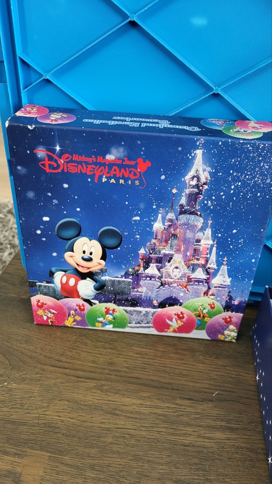 Disney kerstballen in mooie bewaardoos, Ophalen of Verzenden, Overige figuren, Zo goed als nieuw, Beeldje of Figuurtje