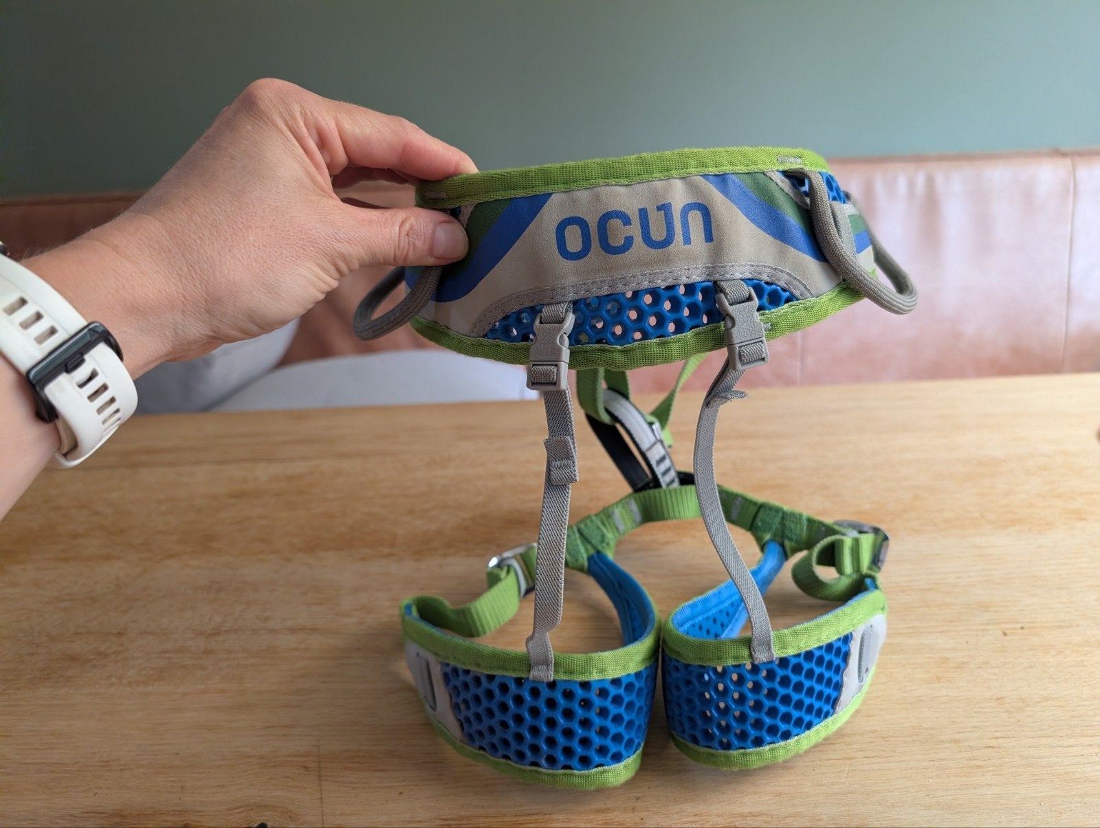 Ocun Webee Kinder Klimgordel - Zo goed als nieuw, Ophalen of Verzenden, Zo goed als nieuw, Klimsport-accessoire