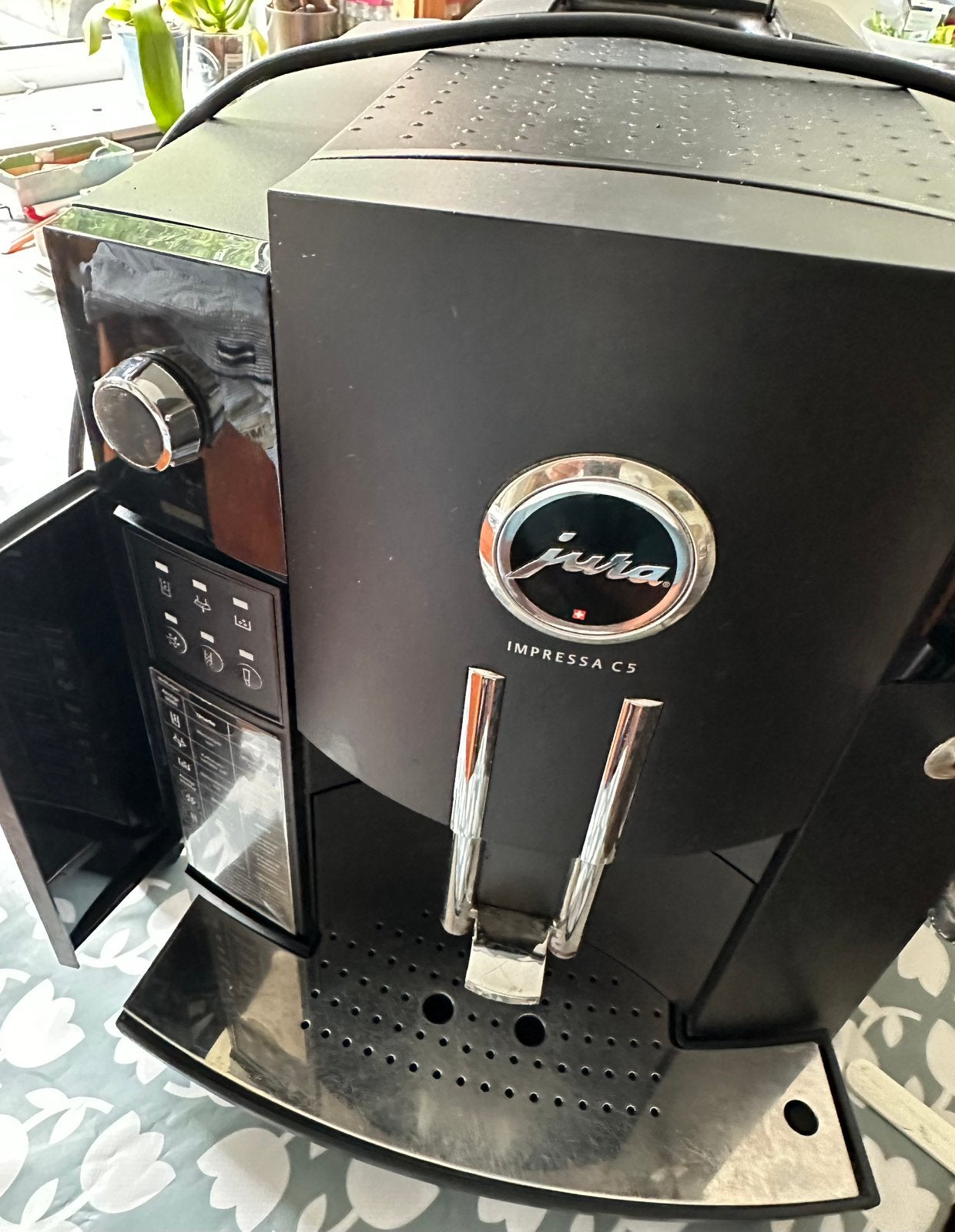 koffiezetapparaat Jura C5 volautomatisch * defect*, Ophalen, Gemalen koffie, Gebruikt, Koffiemachine