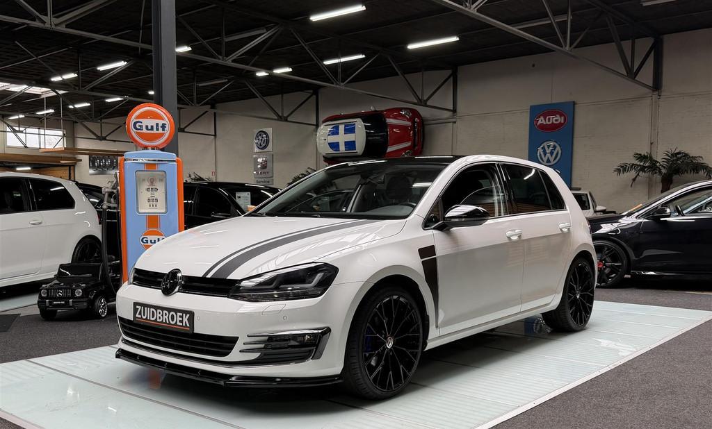 Volkswagen Golf 1.4 TSI Uniek! Maxton! Led! Cruise! Clima!, Auto's, Gebruikt, 4 cilinders, Wit, Origineel Nederlands