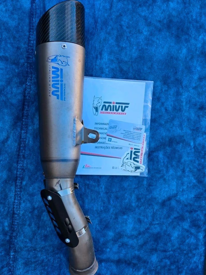 Mivv Delta Race Titanium Uitlaat – KTM 790 / 890 Duke Euro 5, Ophalen of Verzenden, Gebruikt