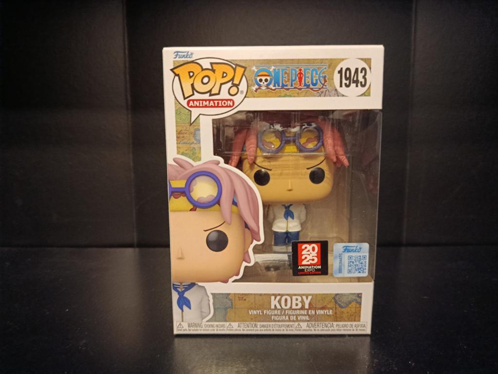 Koby 1943 Animation Expo Exclusive Funko Pop One Piece, Ophalen of Verzenden, Nieuw