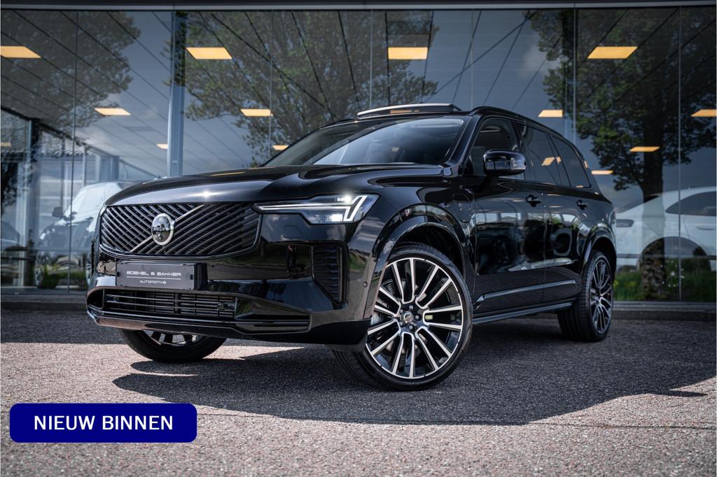 Volvo XC90 T8 Plug-in hybrid AWD ULTRA DARK *Lucht vering* T, 12 maanden, Gebruikt, Zwart, 4 cilinders