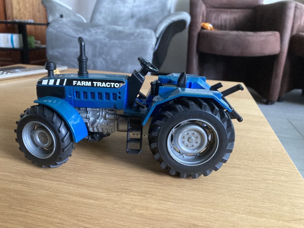 speelgoed tractor, Ophalen of Verzenden, Gebruikt