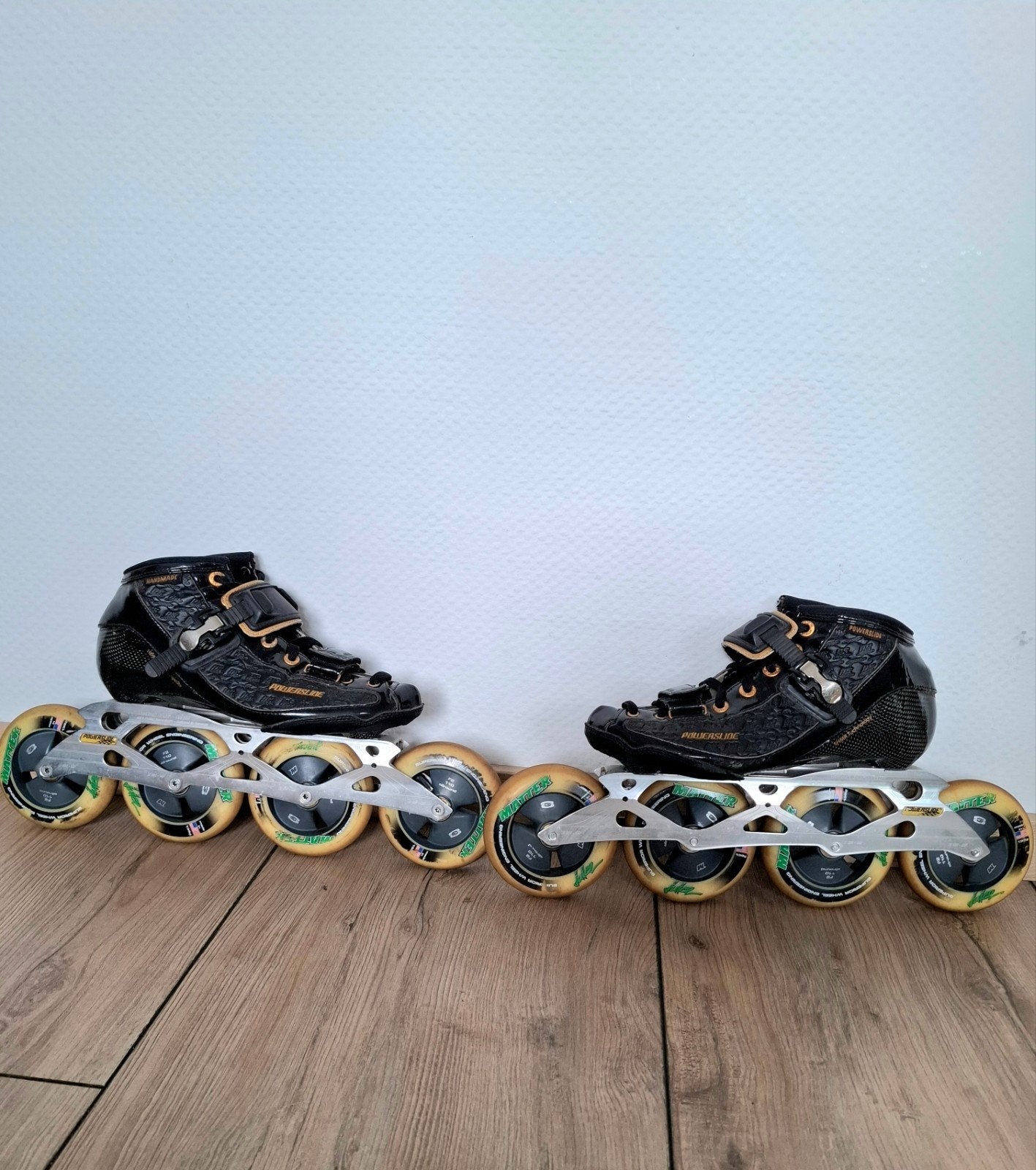 Powerslide C4 skeelers maat 42, Gebruikt, Ophalen of Verzenden, Inline skates 4 wielen, Powerslide