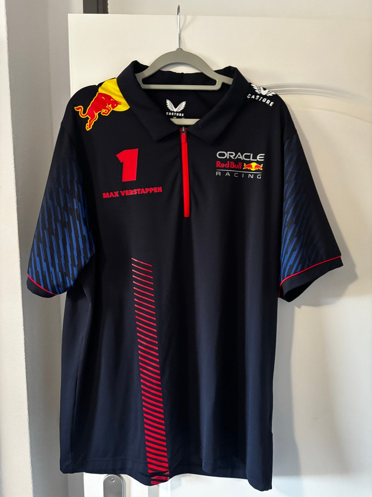 Red Bull Racing Max Verstappen Polo Shirt - Maat XL, Ophalen of Verzenden, Zo goed als nieuw, Maat 56/58 (XL), Blauw