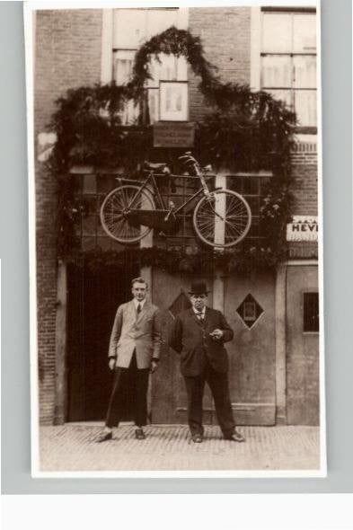 2 foto´s HEVEADORP van HEVEA rubberbanden fabriek zie info, Verzamelen, Ansichtkaarten | Nederland, Gelderland, Voor 1920, Verzenden
