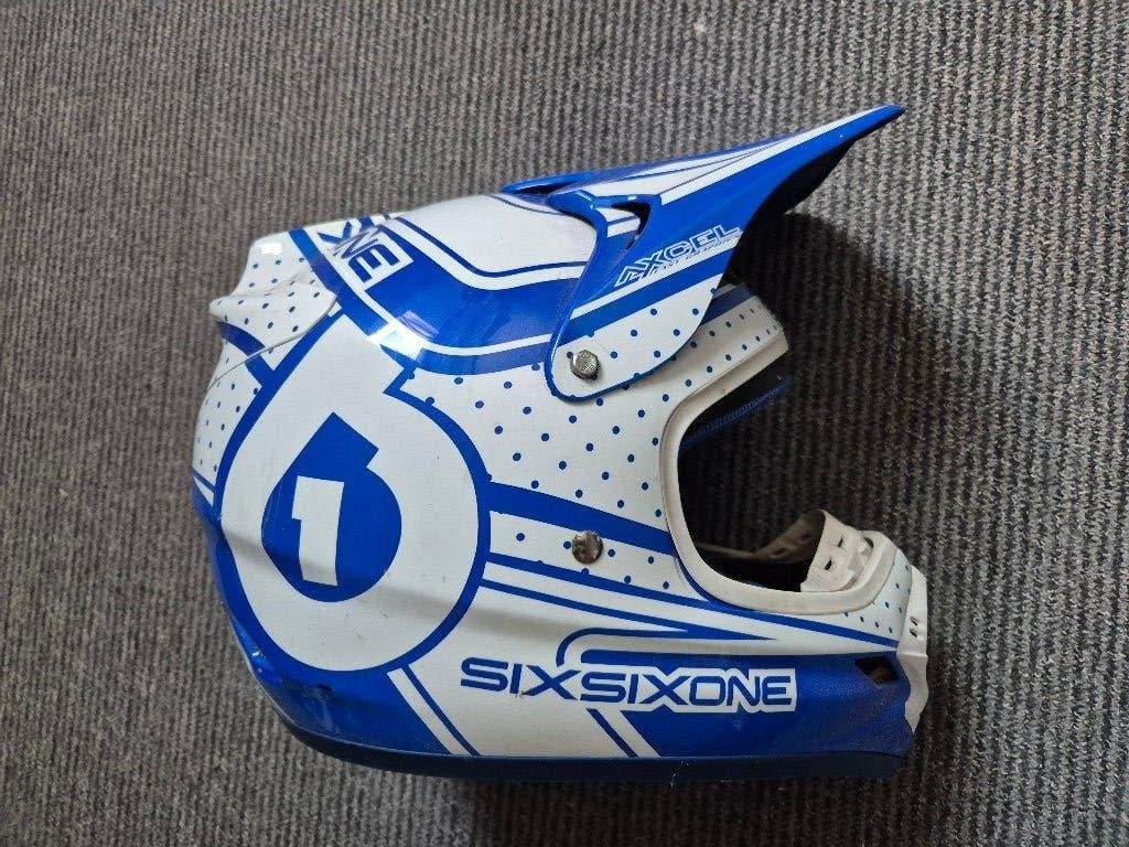 Motorhelm cross, L, Tweedehands, Ophalen, Overige merken
