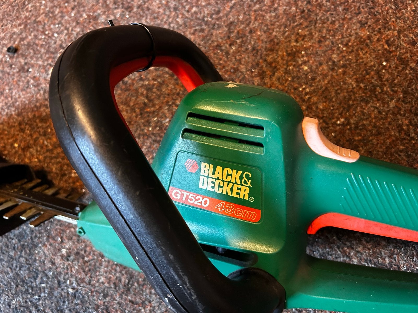 Black & Decker GT520 Heggenschaar - 43cm blad, Ophalen, Gebruikt, Elektrisch