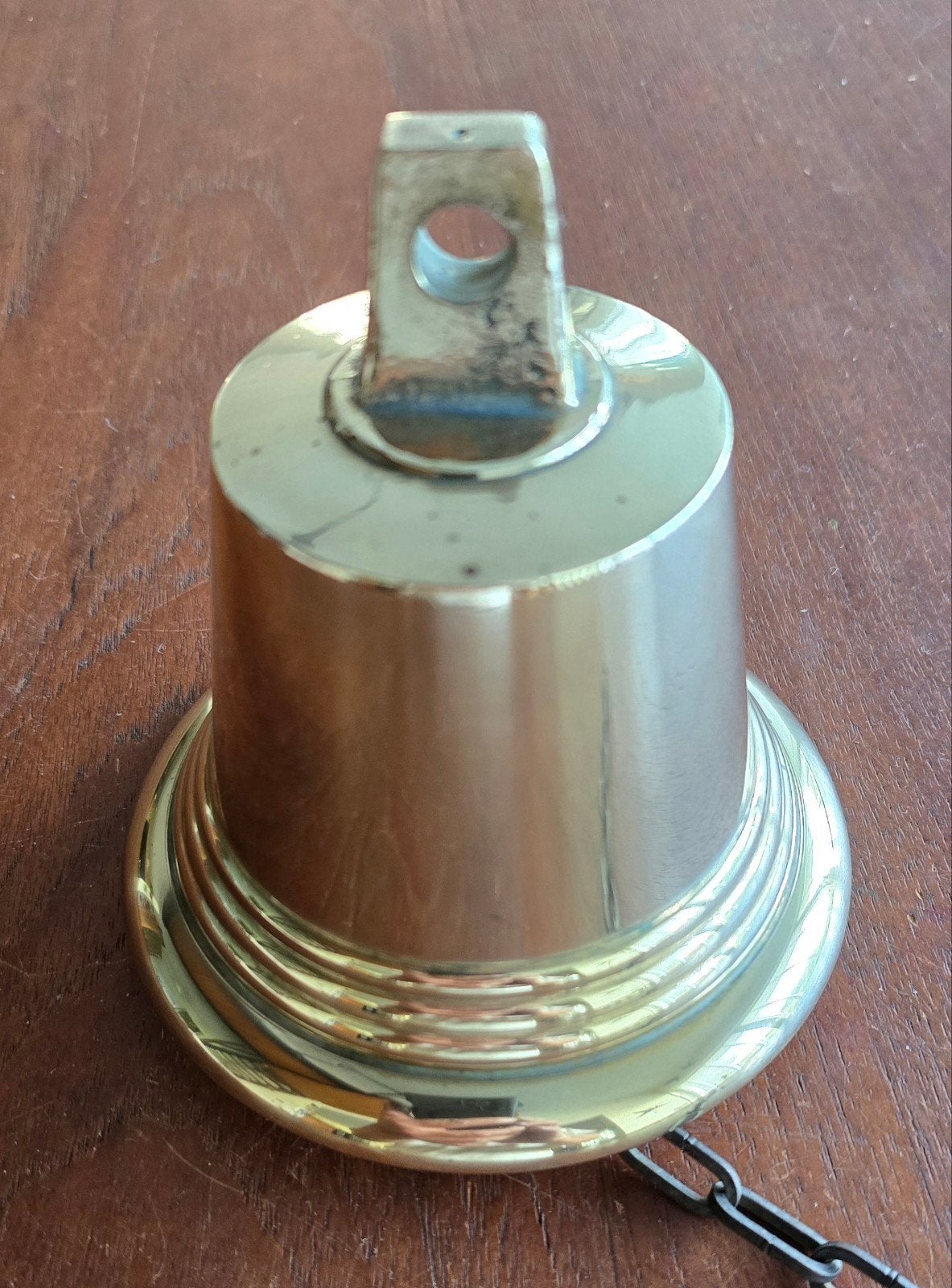 Volledig koperen scheepsbel, Ophalen of Verzenden