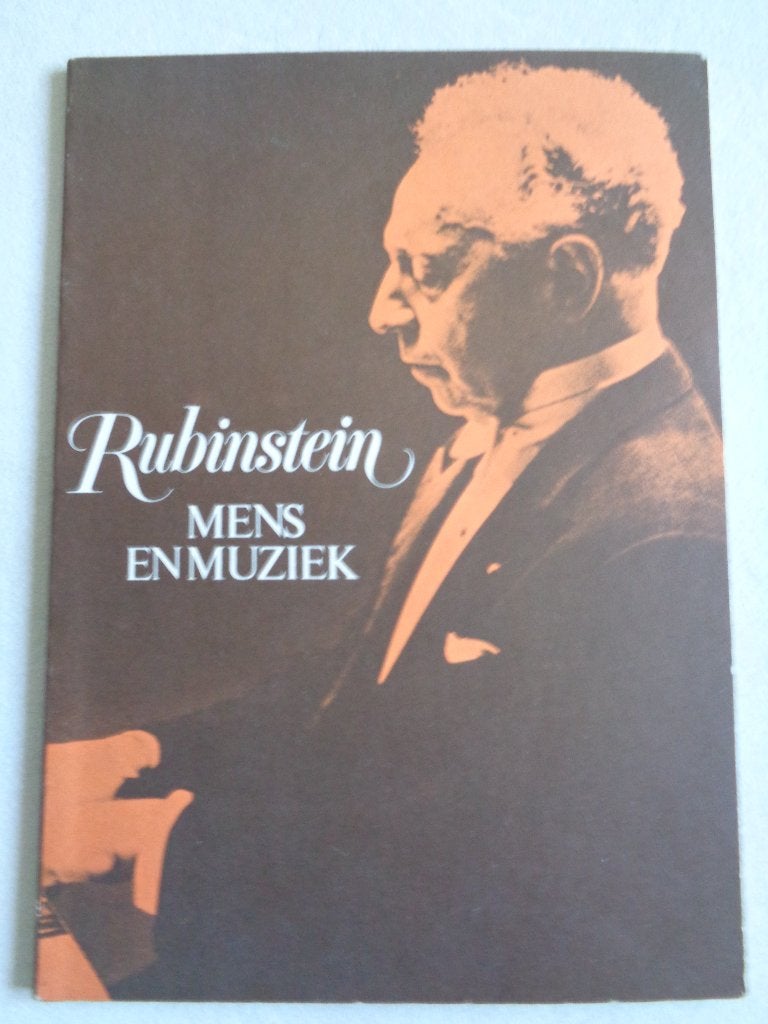 Rubinstein Mens en Muziek, Ophalen of Verzenden, Zo goed als nieuw