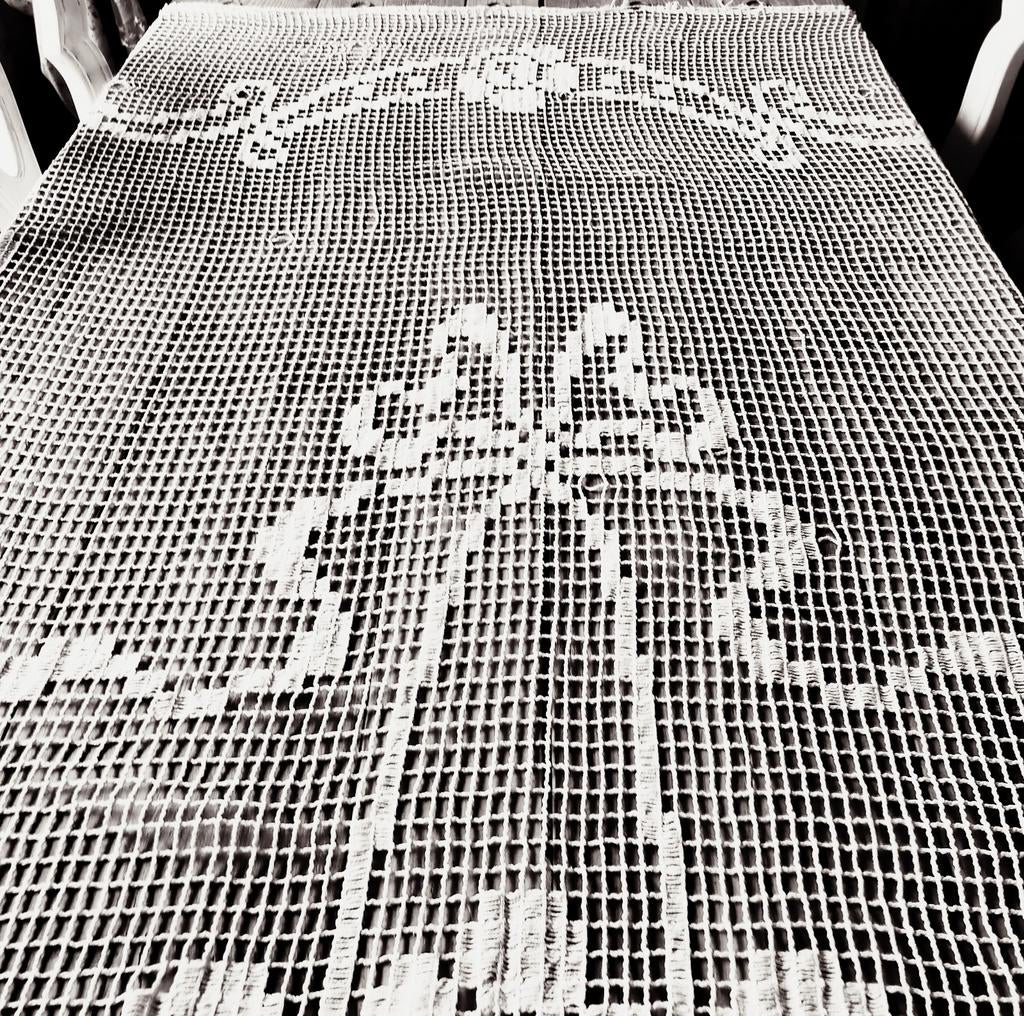 Antiek Frans gordijn, Ophalen of Verzenden