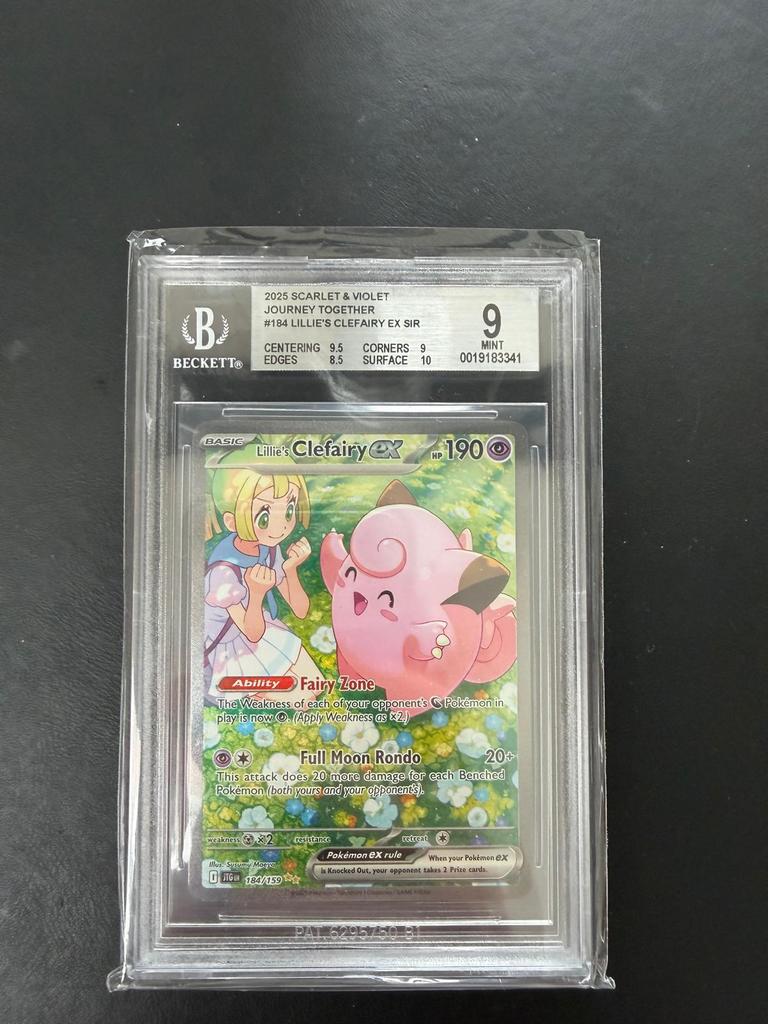 Lillie’s Clefairy alt art- 184/159. Psa 10 kandidaat!, Ophalen of Verzenden, Zo goed als nieuw