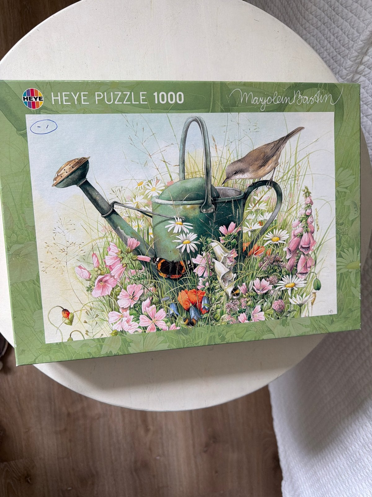 Heye Legpuzzel 1000 stukjes - Marjolein Bastin (mist 1 stukj, Ophalen of Verzenden, 500 t/m 1500 stukjes, Gebruikt, Legpuzzel