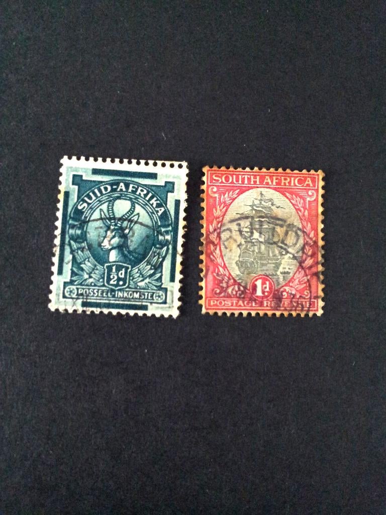 Zuid-Afrika B gestempeld, Ophalen of Verzenden, Zuid-Afrika, Gestempeld