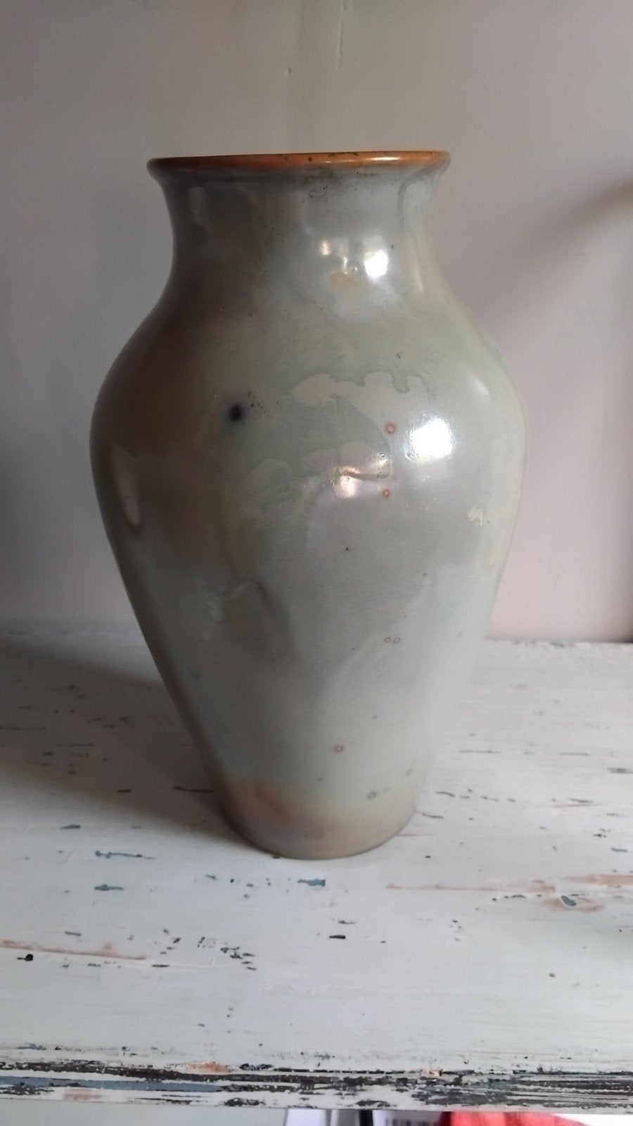 Chris Lanooij vroege vaas met lusterglazuur, Antiek en Kunst, Ophalen of Verzenden