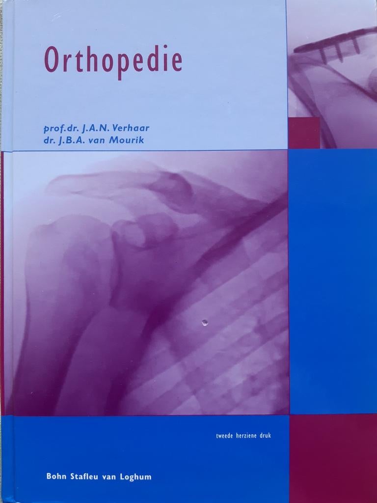 Orthopedie prof.dr.J.A.N.Verhaar en dr.J.B.A van Mourik., Ophalen of Verzenden, Alpha, Gelezen, Diverse auteurs