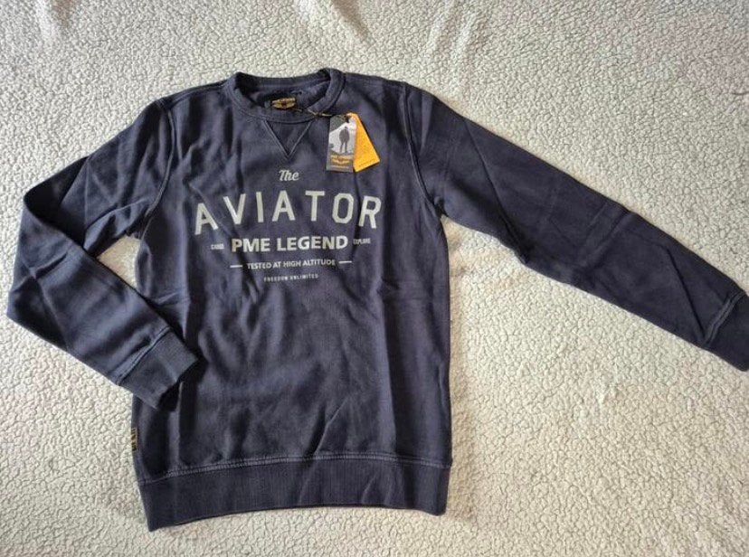 Pme legend Pall Mall Sweater trui maat S nieuw prijskaart, Blauw, ., Nieuw, Ophalen of Verzenden