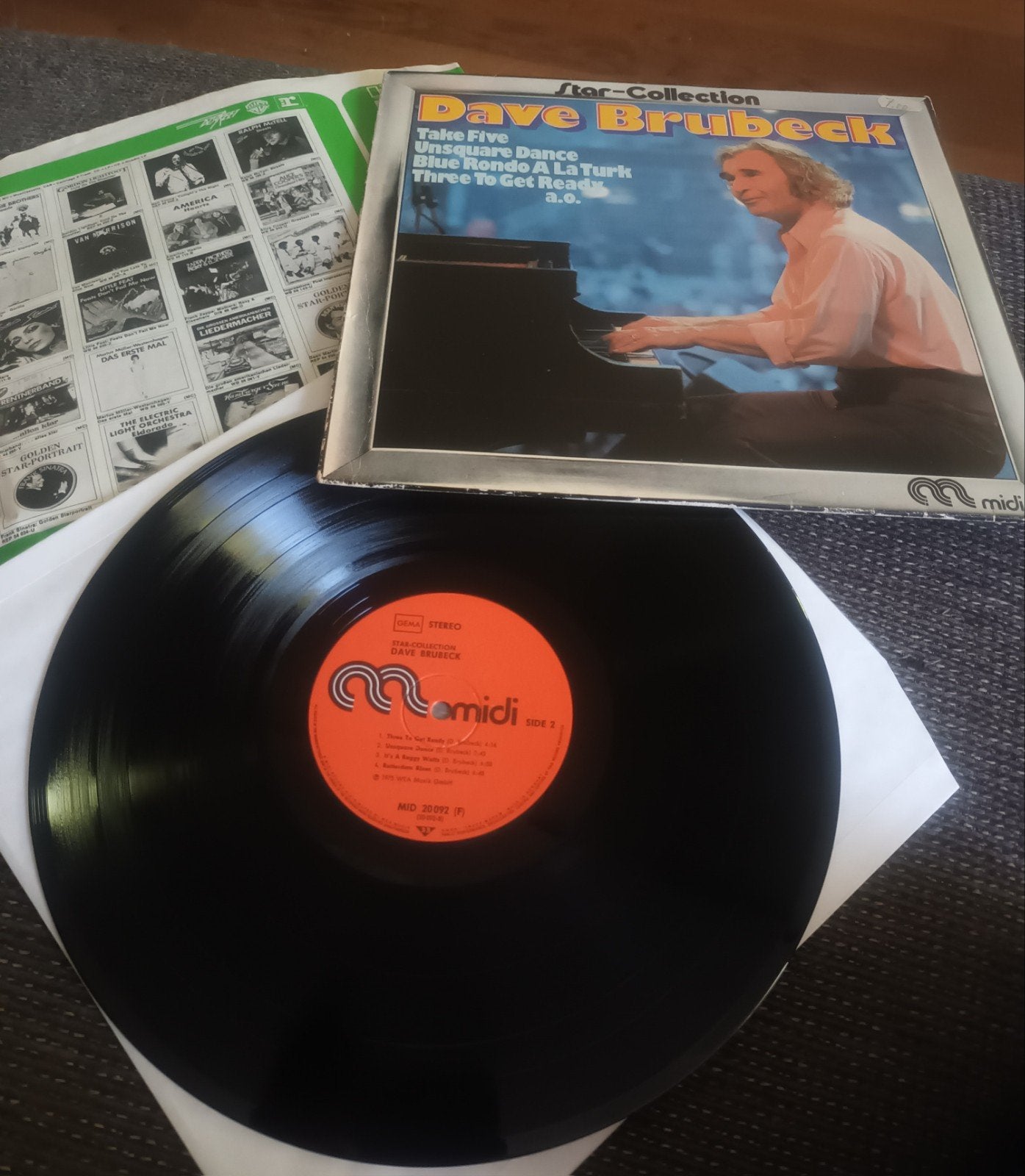 Dave Brubeck - Star Collection 1975/MIDI VG+, Ophalen of Verzenden, Blues