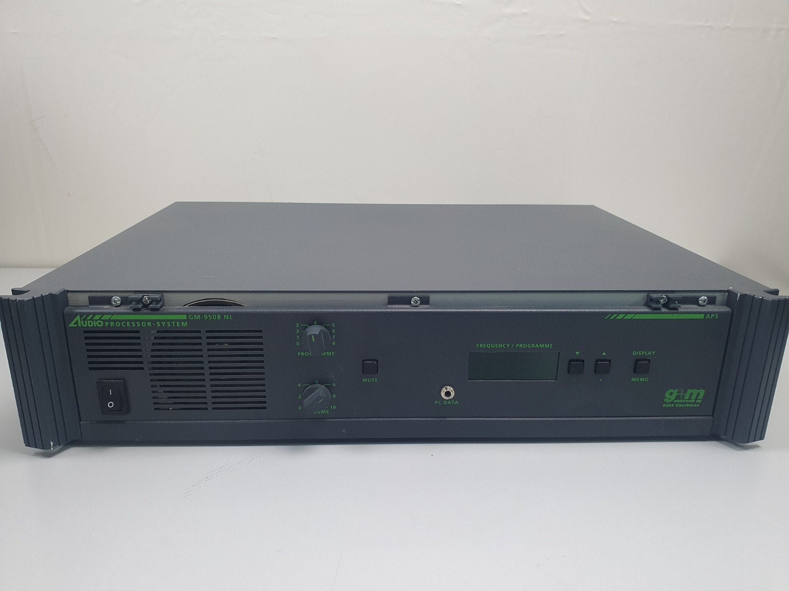 G+M Elektronik AG GM-9508 NL Audio Processor Systeem, Ophalen of Verzenden, Gebruikt, Audio
