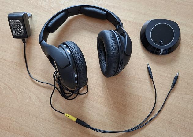 Sennheiser HDR 160 - Draadloze koptelefoon - Zwart, Audio, Tv en Foto, Koptelefoons, Ophalen, Gebruikt, Sennheiser, Draadloos