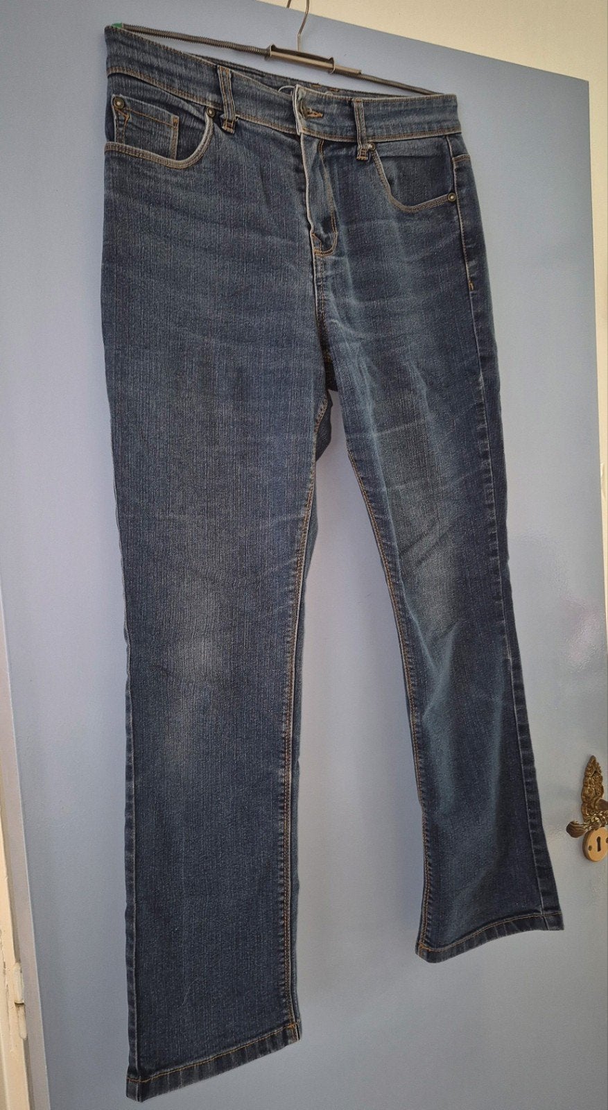 NIEUWE FITT DAMES MERK JEANS MAAT 40, Blauw, FITT, Nieuw, Ophalen of Verzenden