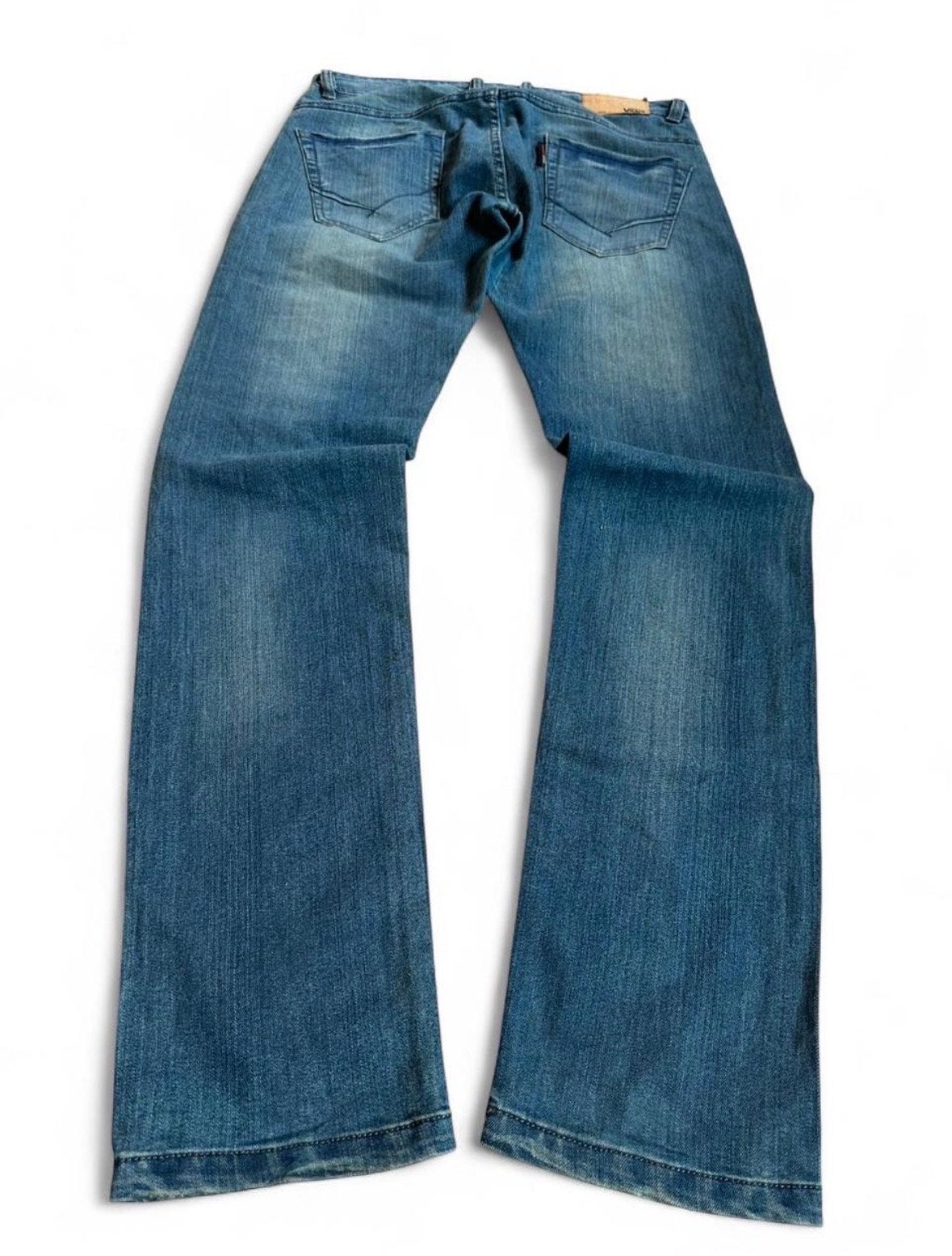 Vans Slim Fit Jeans 32x32 Made In USA Blauw Denim Skate, Ophalen of Verzenden, Gedragen, Blauw, W32 (confectie 46) of kleiner