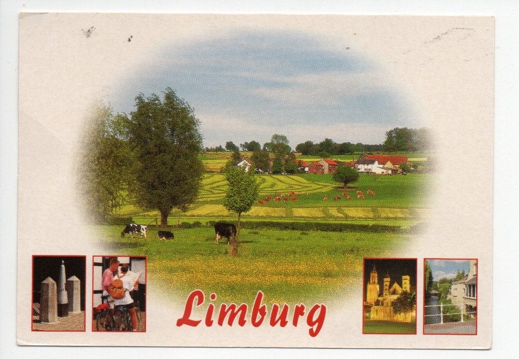 Ansichtkaart Limburg - Gelopen, Ophalen of Verzenden, 1980 tot heden, Gelopen, Limburg