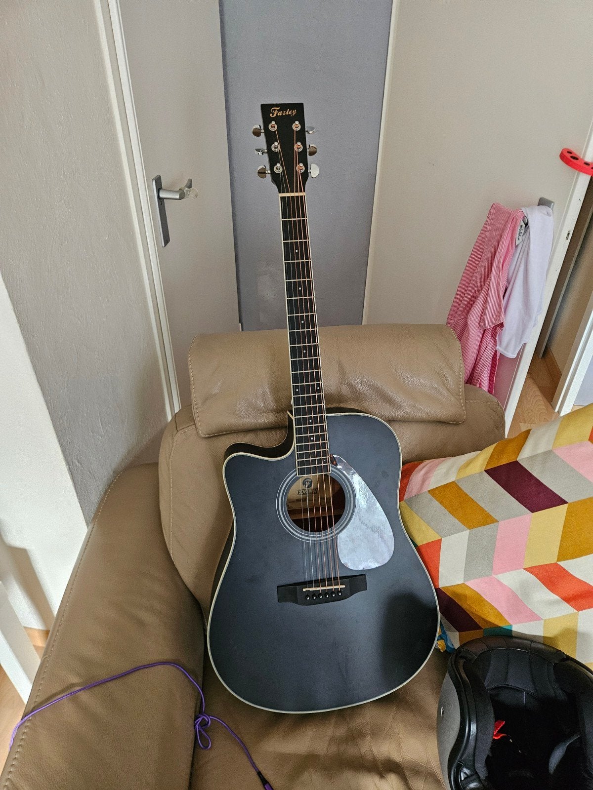 Fazley Gitaar linkshandige, Ophalen of Verzenden, Zo goed als nieuw, Klassieke of Spaanse gitaar