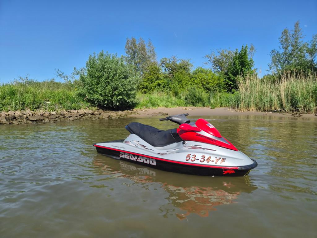 Sea-Doo RX Millennium Edition met achterui inclusief trailer, Ophalen of Verzenden, Gebruikt, Benzine, 120 tot 200 pk