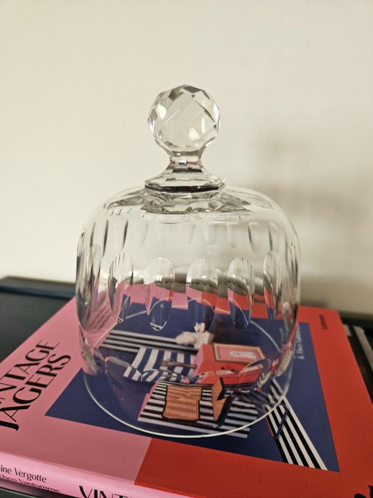 Vintage kristallen stolp – geslepen kristal, Antiek en Kunst, Ophalen of Verzenden