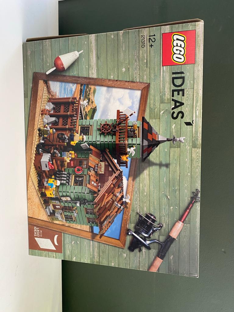Lego IDEAS 21310 Oude Viswinkel - Geopend, met zakjes, Ophalen, Lego, Compleet, Complete set