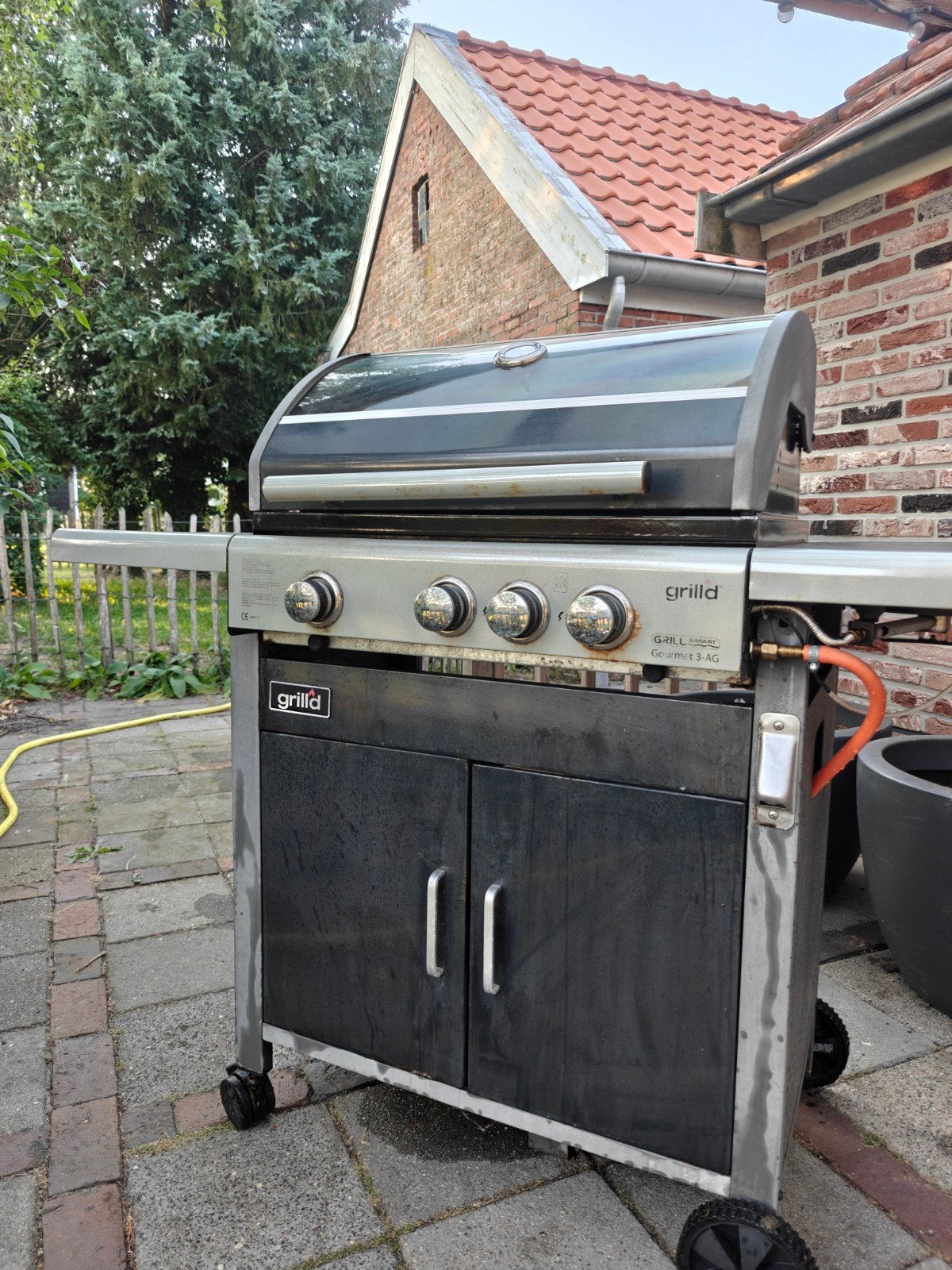 Grilld Gourmet 3-AG Gasbarbecue - Gebruikt, Ophalen, Gebruikt, Grilld