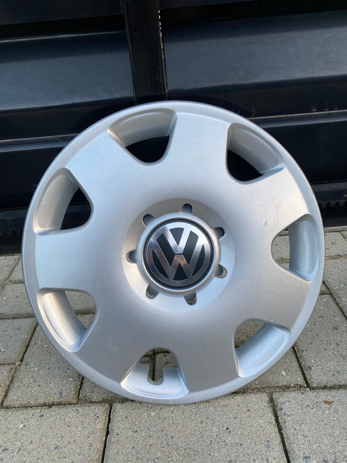 1 Originele Vw Volkswagen Polo 9n wieldop 14” inch, Ophalen of Verzenden, Gebruikt