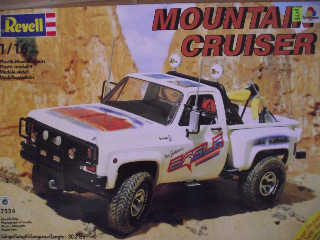 vintage revell bouwpakket Chevrolet Blazer 1/16 !!, Hobby en Vrije tijd, Auto, Revell, Groter dan 1:32, Ophalen of Verzenden