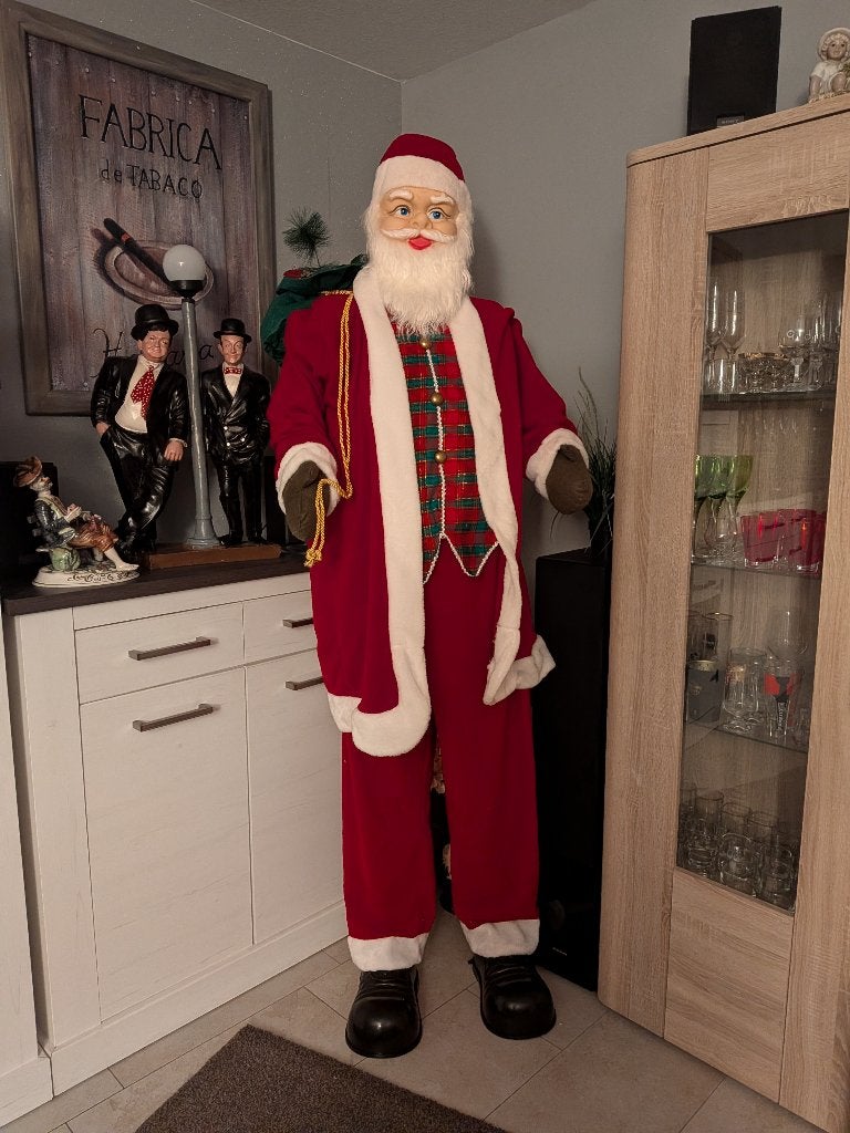 Reusachtige kerstman met bewegingssensor – zingt en danst, Verzamelen, Ophalen, Nieuw, Overige typen