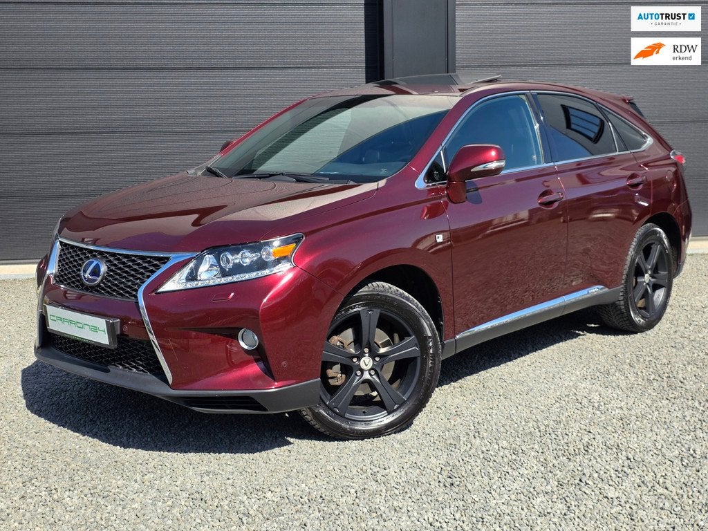 Lexus RX 450h 4WD F-Sport | 1e Eig. | Dealer ond. |, Auto's, Lexus, 249 pk, Gebruikt, Zwart, 2000 kg