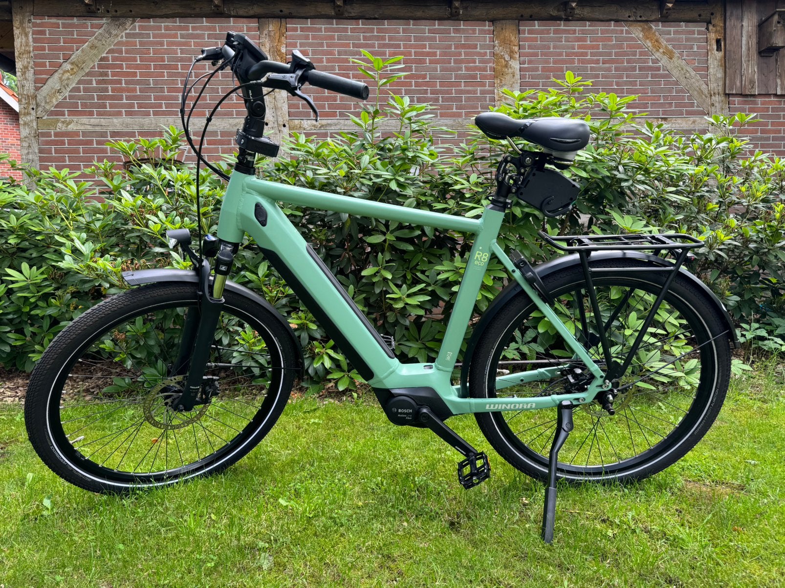 Winora Sinus R8 Eco Elektrische Fiets - Bosch Active Line Pl, Zo goed als nieuw, 59 cm of meer, 50 km per accu of meer, Ophalen