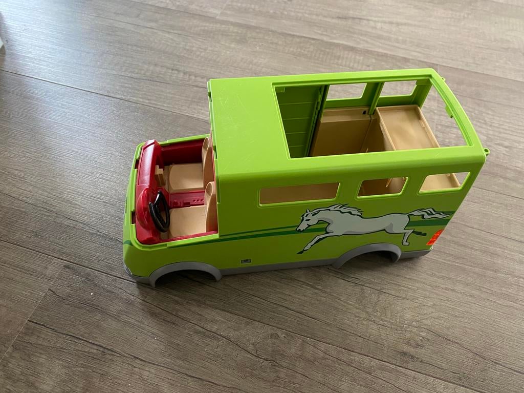 Playmobil paardentrailer, Ophalen of Verzenden, Gebruikt